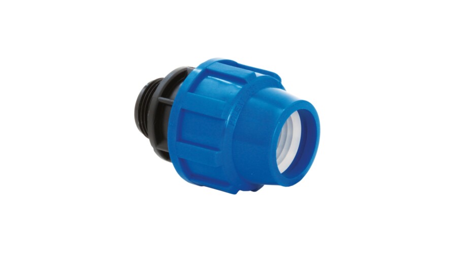 Racord compresiune PeHD 32x3/4 FE, filet exterior Poliext - Prompt Service