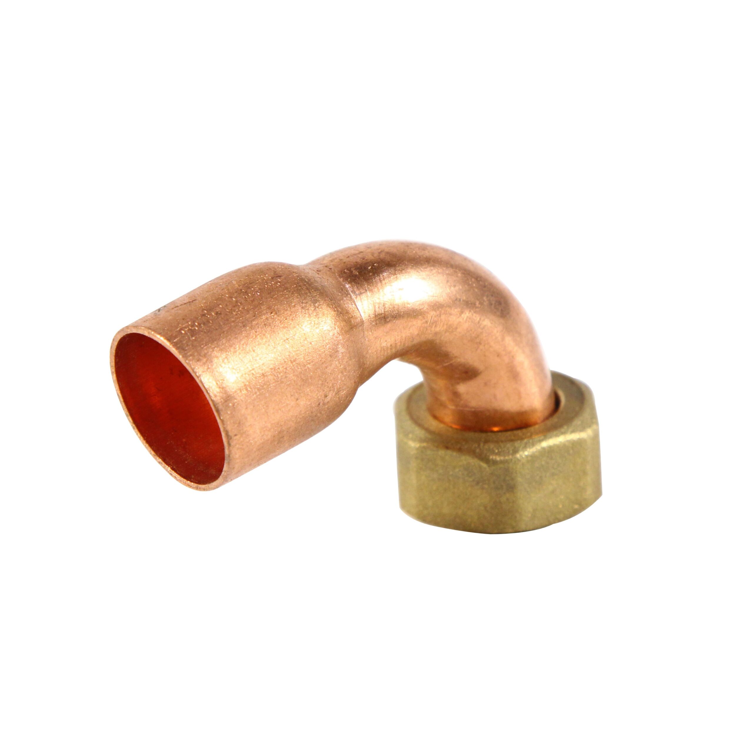 Semiolandez curbat cupru 15x1/2, interior - interior OEM - Prompt Service