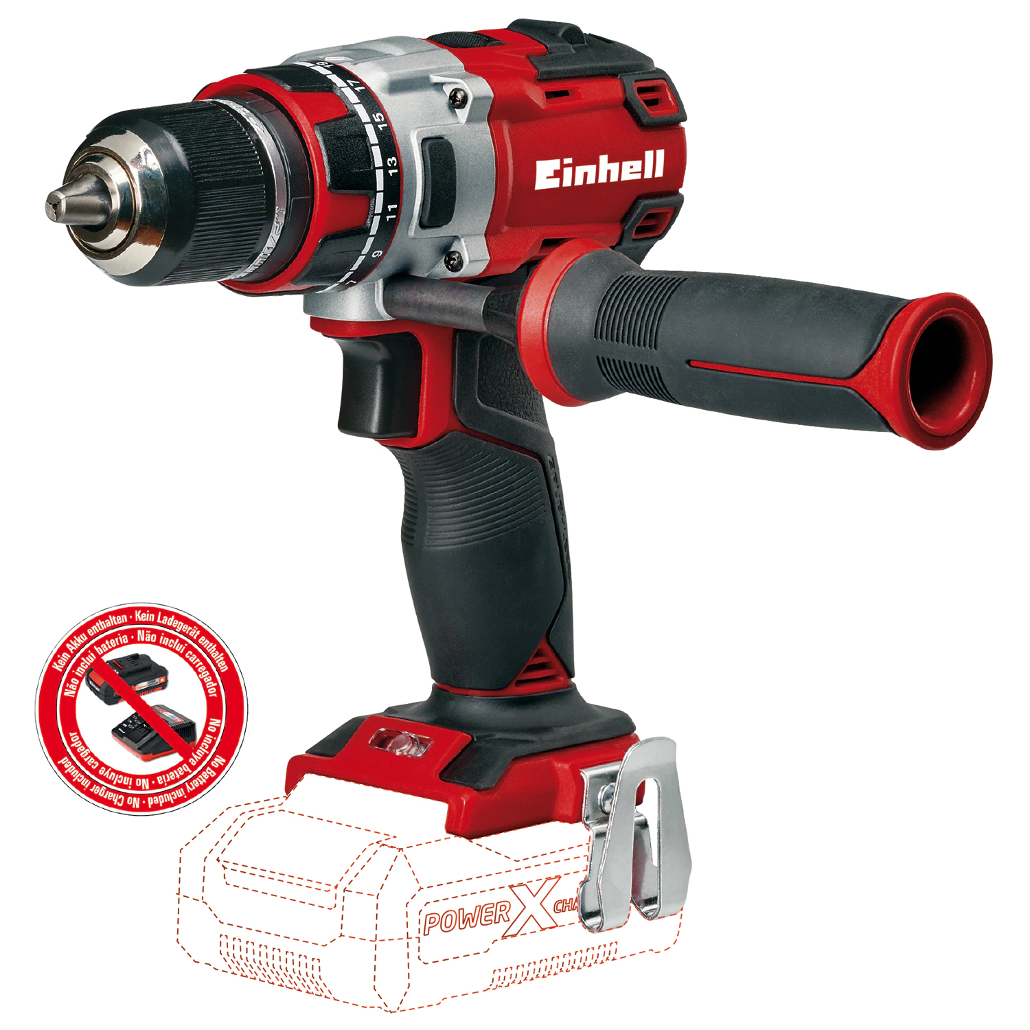 Masina de gaurit si insurubat Einhell TE-CD 18 Li Brushless, 2 viteze, incarcare rapida - Prompt Service