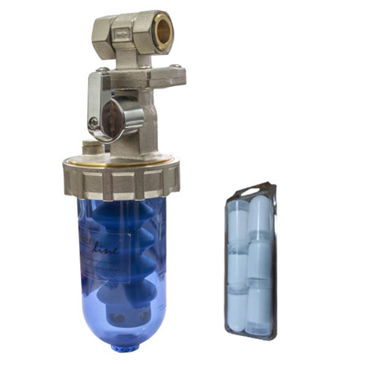 Filtru anticalcar orizontal cu 6 rezerve, Everline 1/2 EVP-WDH12C6 - Prompt Service