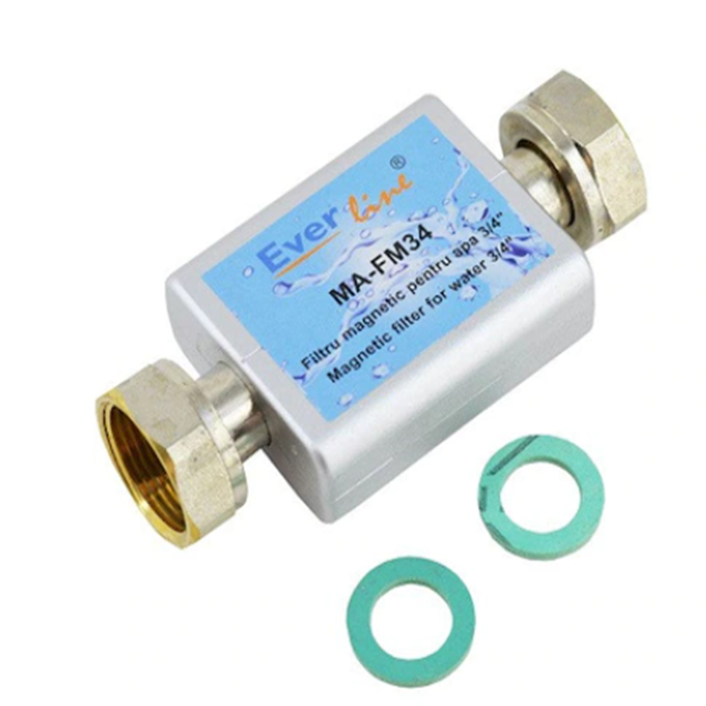 Filtru magnetic Everline 3/4" FI, filtru anticalcar - Prompt Service