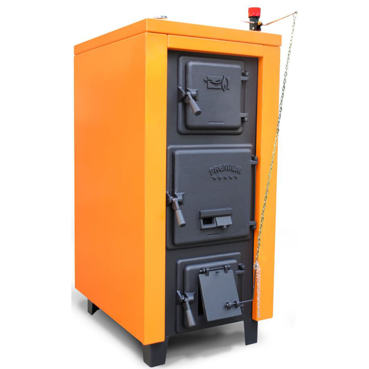 Centrala termica din otel pe lemn si carbune 37 kW, Magdolna Premium 37, clasa A+ - Prompt Service