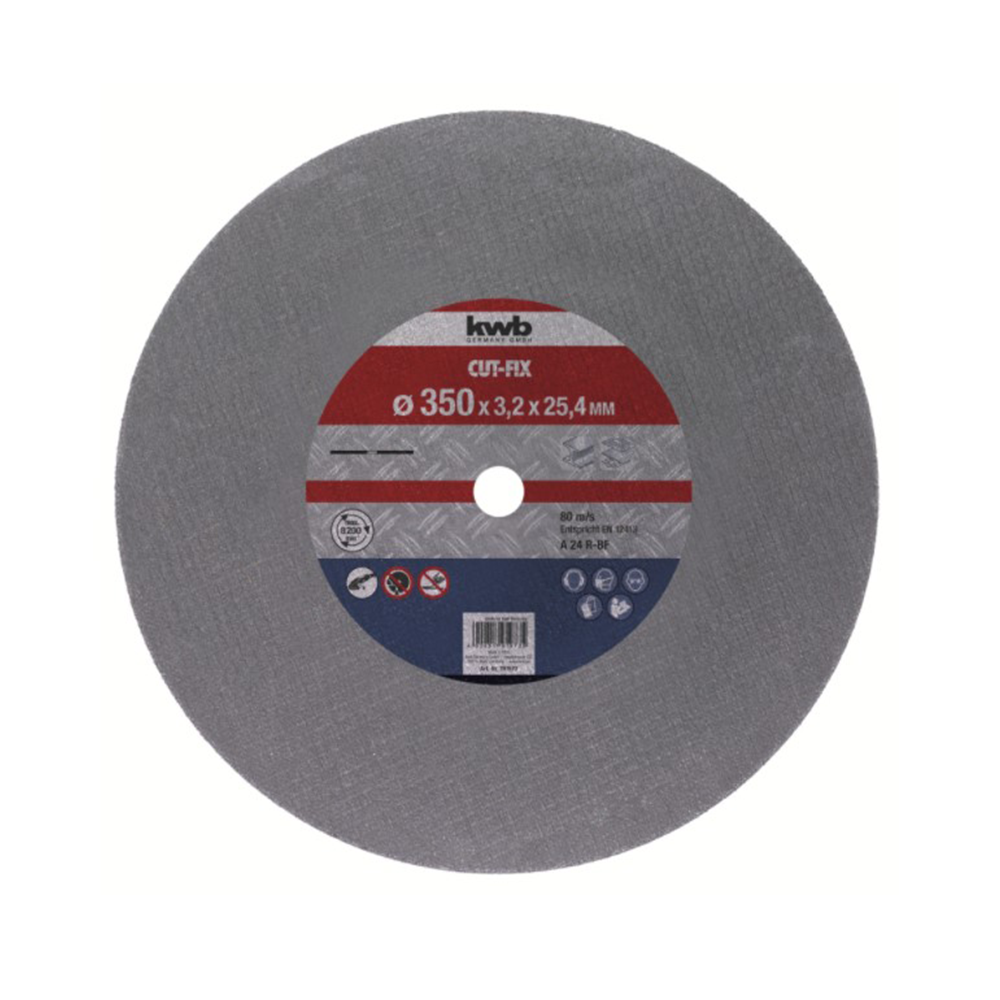 Disc abraziv taiere metal, 355 x 25,4 mm, KWB CUT-FIX - Prompt Service