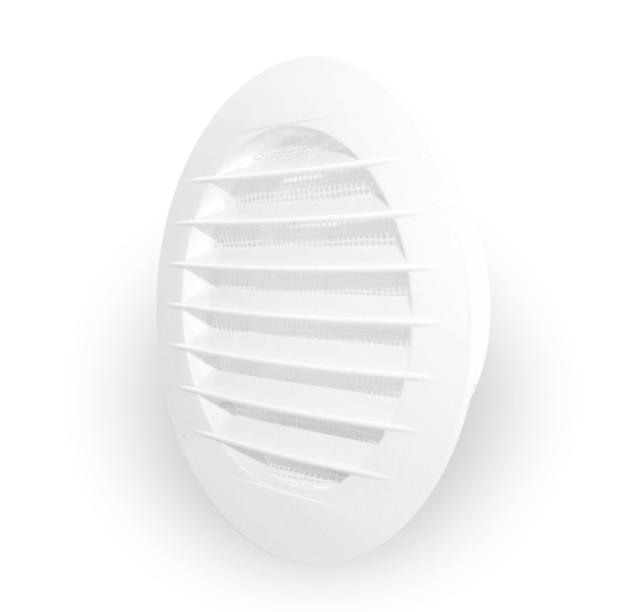 Grila ventilatie circulara cu plasa de insecte Dospel KRO 100 - Prompt Service