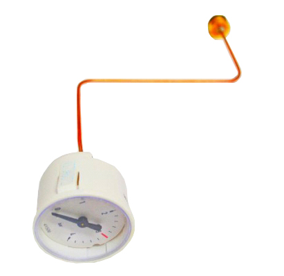 Manometru circular cu tub capilar pentru centrala termica Viessmann Vitopend 100 WH1D, cod piesa 7834985 - Prompt Service