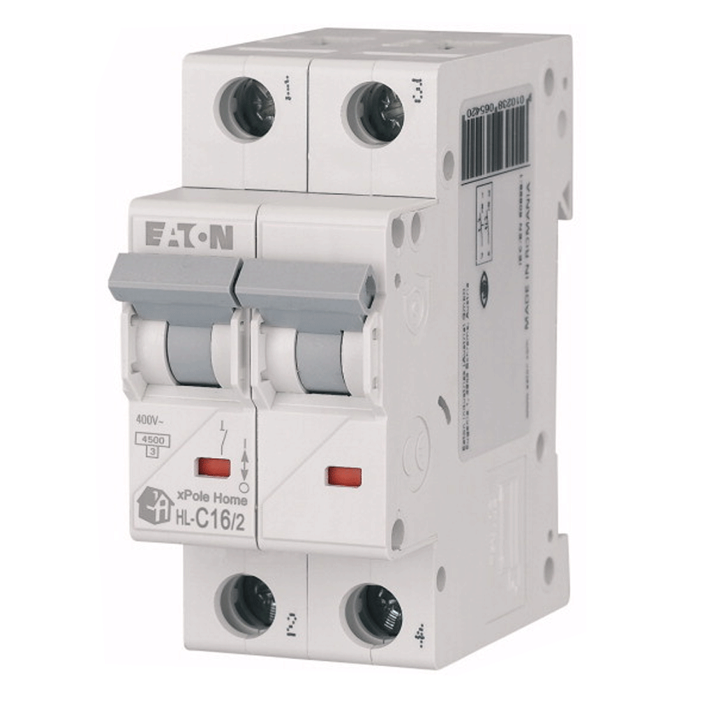 Siguranta automata Xpole Home 16A, 2P, 4.5 KA, Eaton - Prompt Service