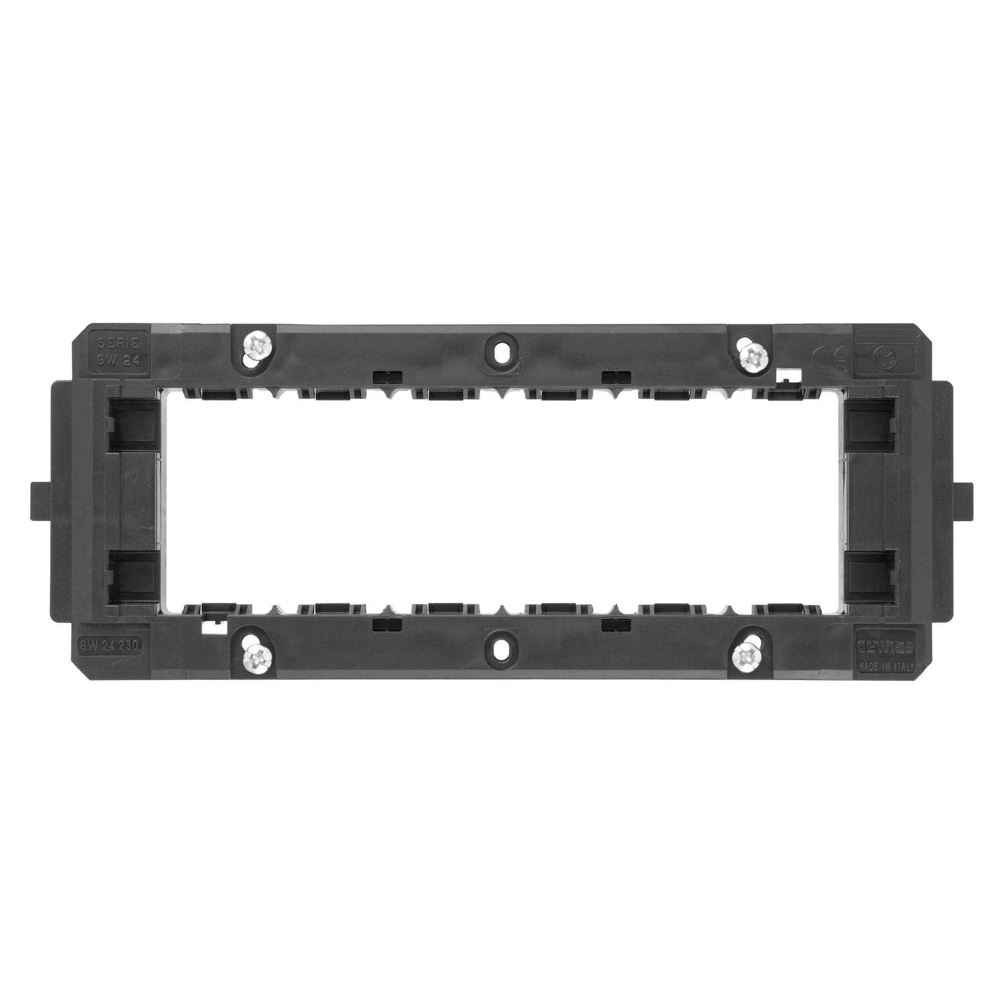 Suport pentru rame Gewiss, 6 module, GW24230 - Prompt Service