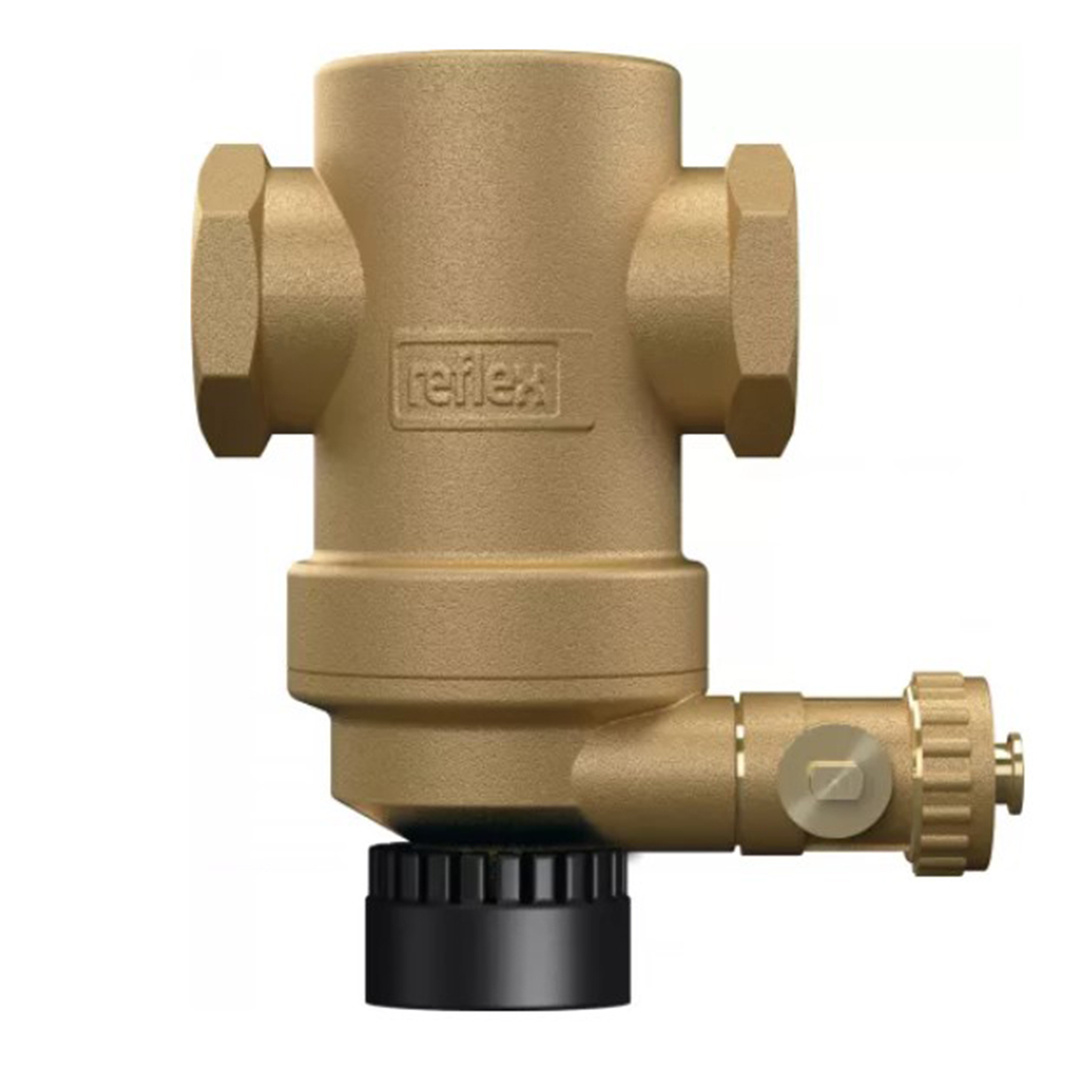 Filtru anti-magnetita si anti-namol Reflex Exdirt, pentru protectie centrala termica, 1 1/4'' M, montaj orizontal - 9256630