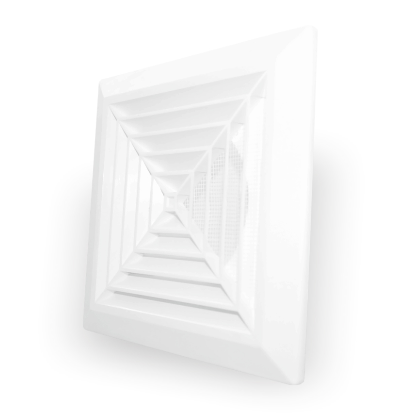 Grila ventilatie rectangulara cu plasa de insecte Dospel KKS 165 - Prompt Service