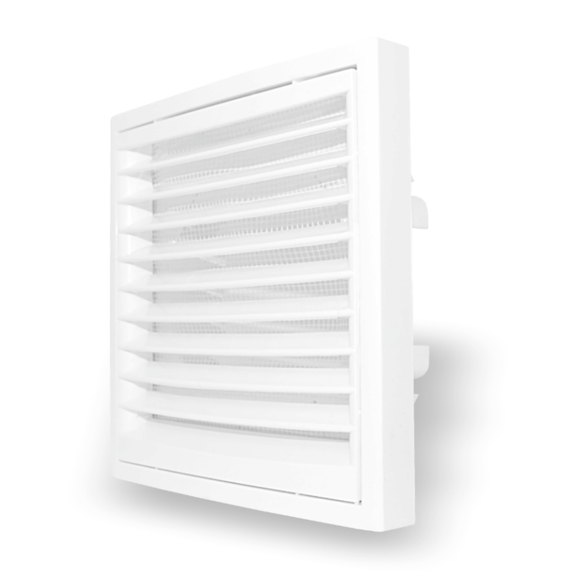 Grila ventilatie rectangulara cu plasa de insecte Dospel KR 100/125 - Prompt Service