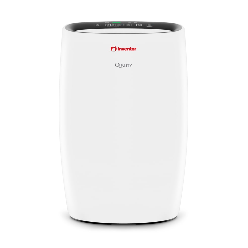 Purificator aer casnic Inventor Quality 300, Filtru Hepa, Ionizator, Indicator calitate aer, Mod Sleep, Alb - Prompt Service