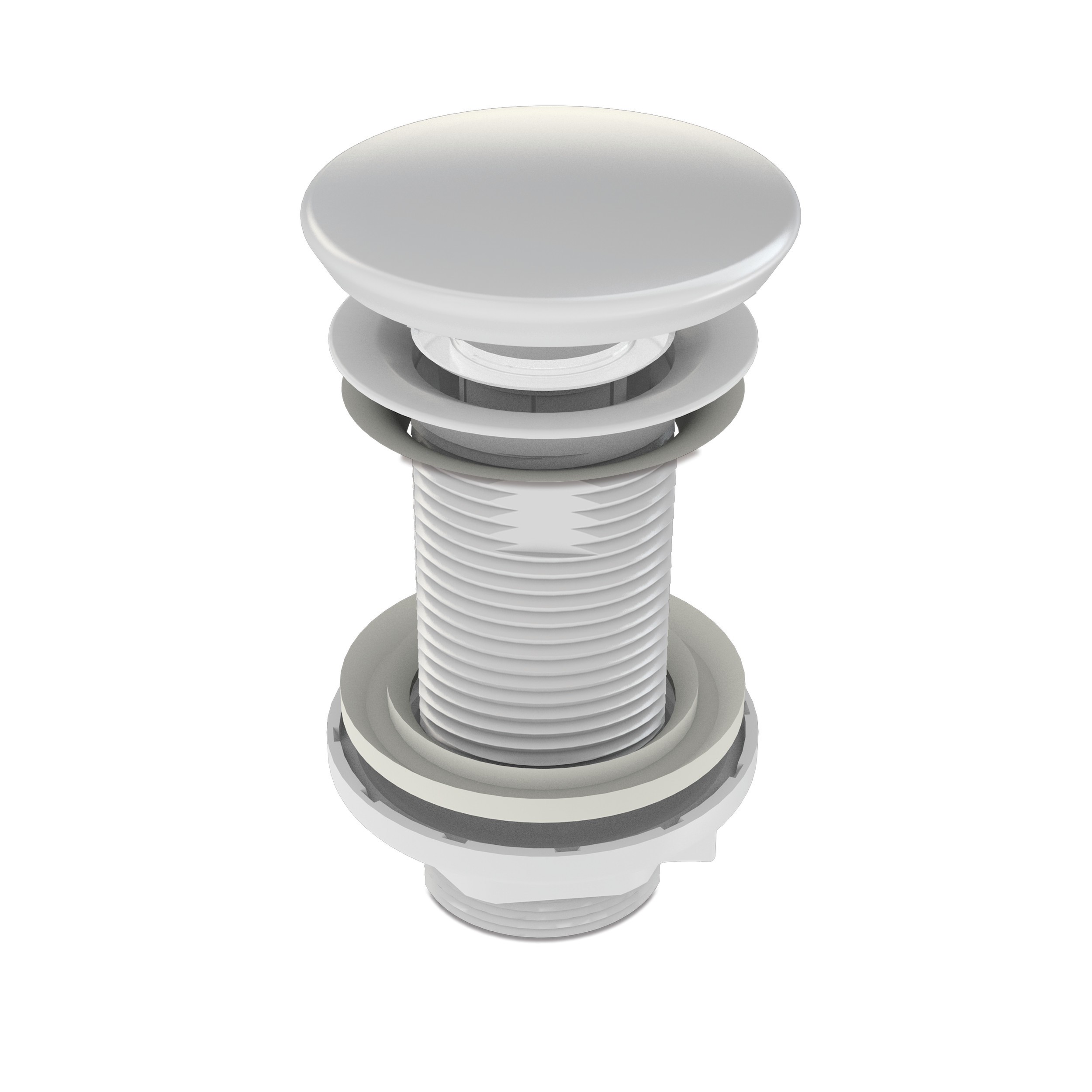 Ventil quick clack pentru lavoar, 100, 1''1/4, alb, Wirquin, 30950179 - Prompt Service