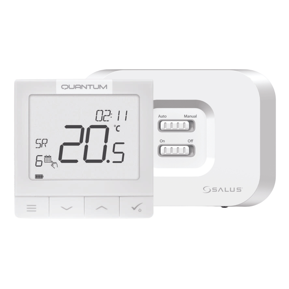 Termostat ambient Salus, controlat prin internet, IT 700, LCD, cu Wi-Fi - Prompt Service