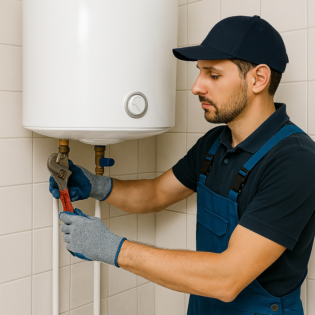 Montaj boiler termoelectric 100-120 l Prompt Service Clima - Prompt Service