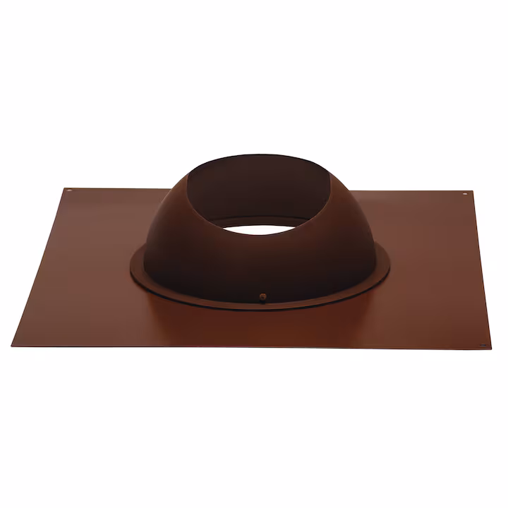 Tabla acoperire trecere tub evacuare ATI M5-TA, maro, 408 x 408, fara inclinatie - Prompt Service