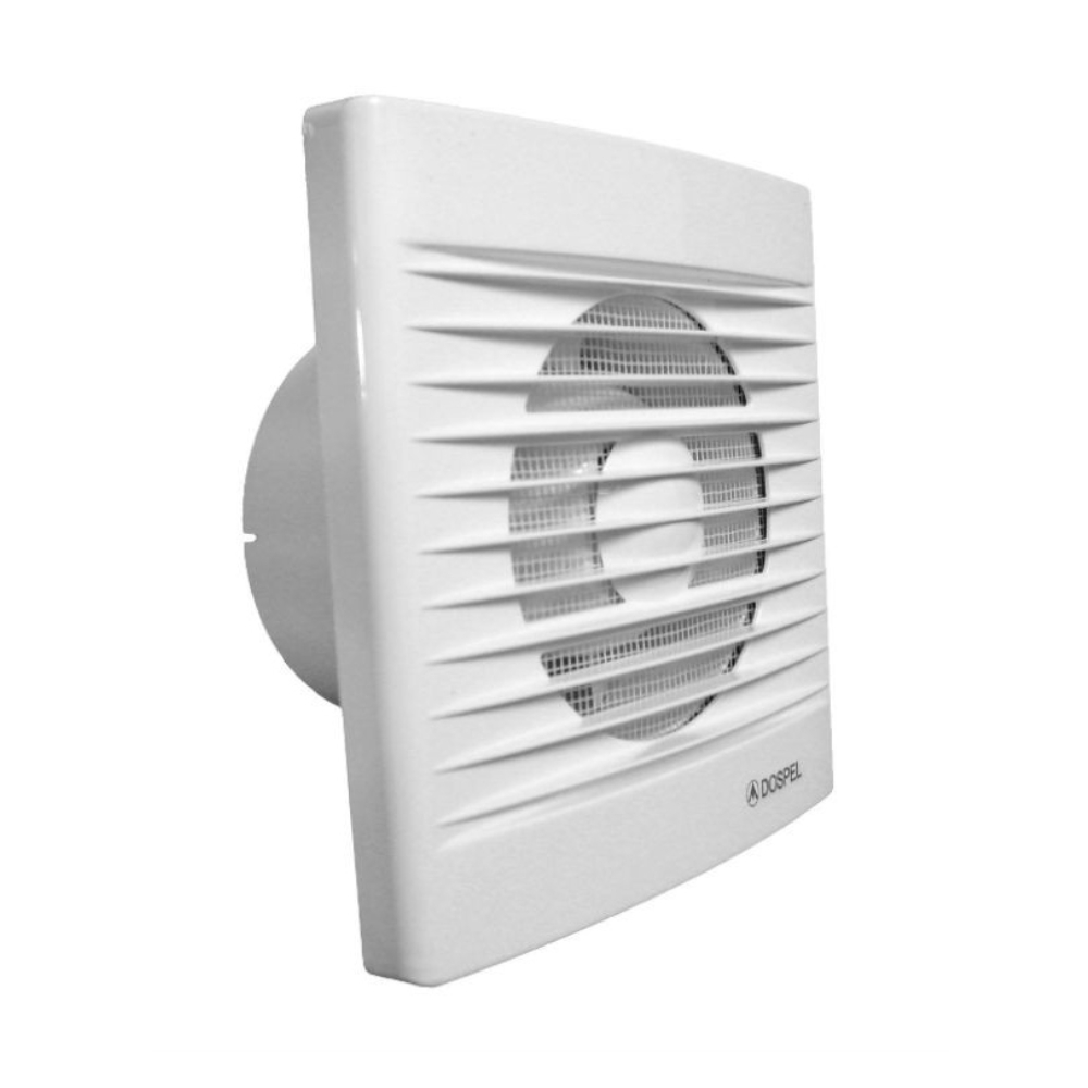 Ventilator casnic axial de perete cu temporizator Dospel STYL 100 WC-P - Prompt Service