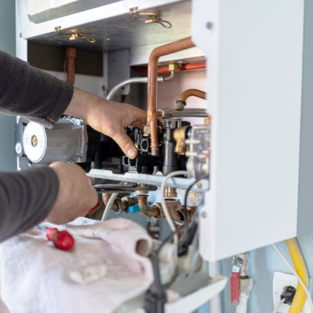 Spalare chimica centrala termica clasica/condensare schimbator primar 24-35 kW Prompt Service Clima - Prompt Service