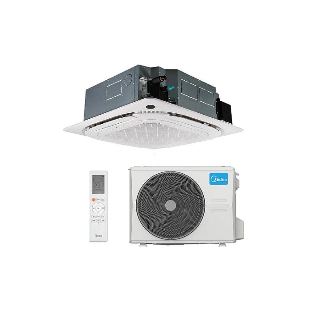 Aer conditionat tip caseta Midea Breezeless+Roundflow 55000 BTU MCD1-55HRFNX/T-MBQ4-04AWD/MOX630U-55HFN8-R V1 Inverter