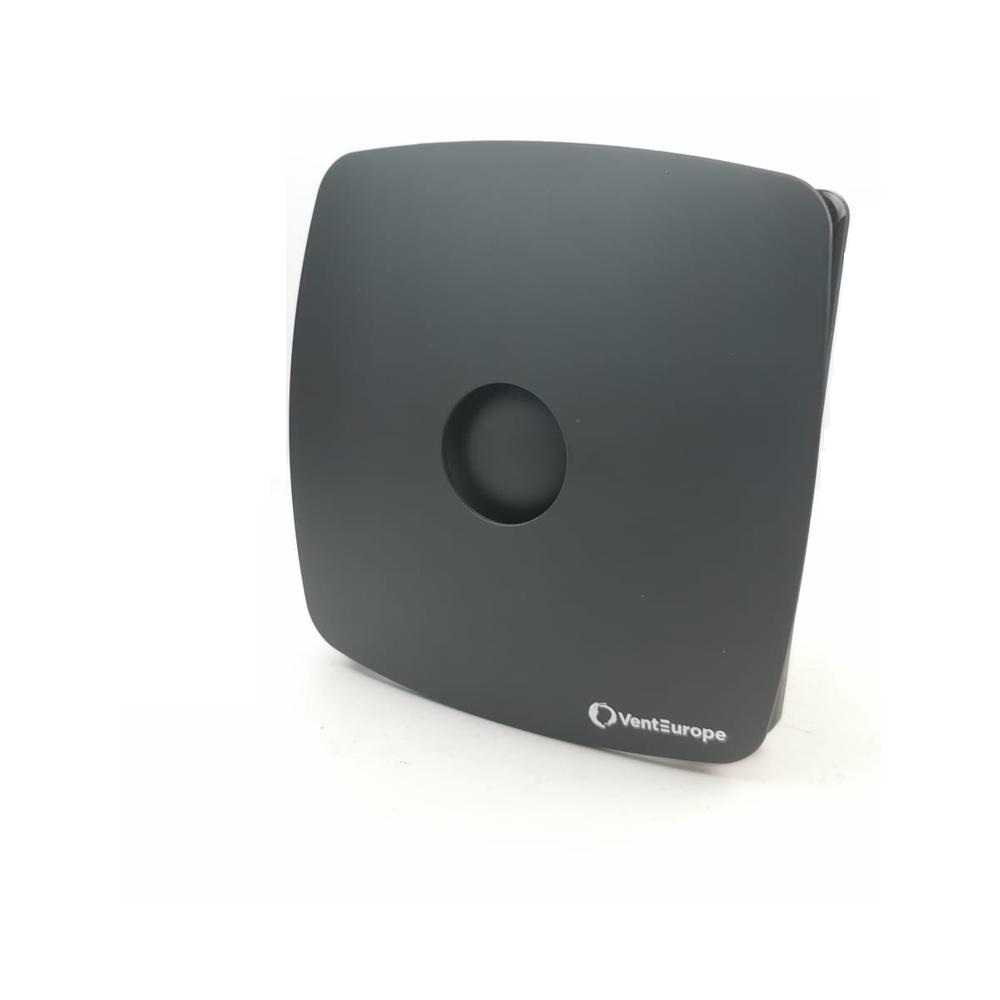 Ventilator casnic Venteurope Fine 100 BD Negru Mat