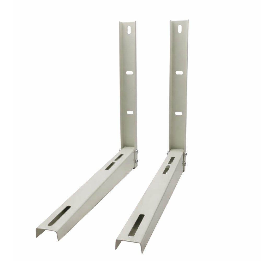 Set console AC rabatibile metal albe 410 x 470  (setul contine 2 brate)