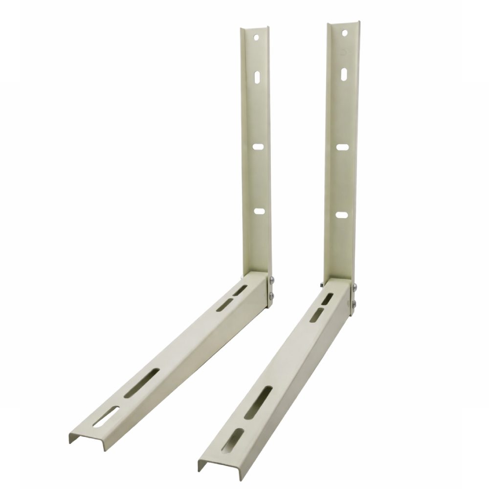 Set console AC rabatibile metal albe 470 x 530  (setul contine 2 brate)