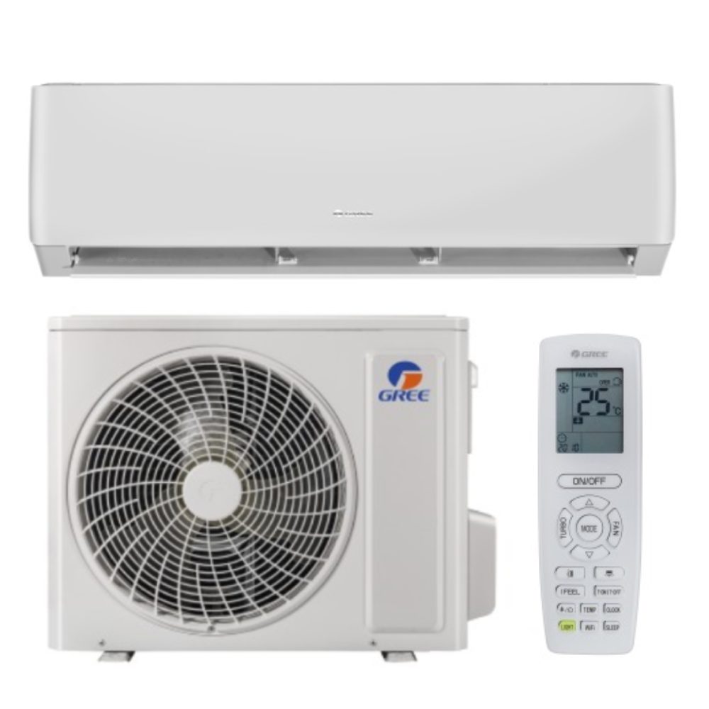 Aer conditionat Gree Pulsar 9000 BTU, kit instalare inclus, clasa A++, control Wi-Fi, GWH09AGA, kit instalare inclus