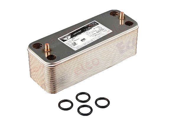 Schimbător Calore pentru centrala termica de pardoseala Ariston GENUS PREMIUM FS 34 EAA1, GENUS PREMIUM SOLAR FS 34 EA cod piesa 12067954