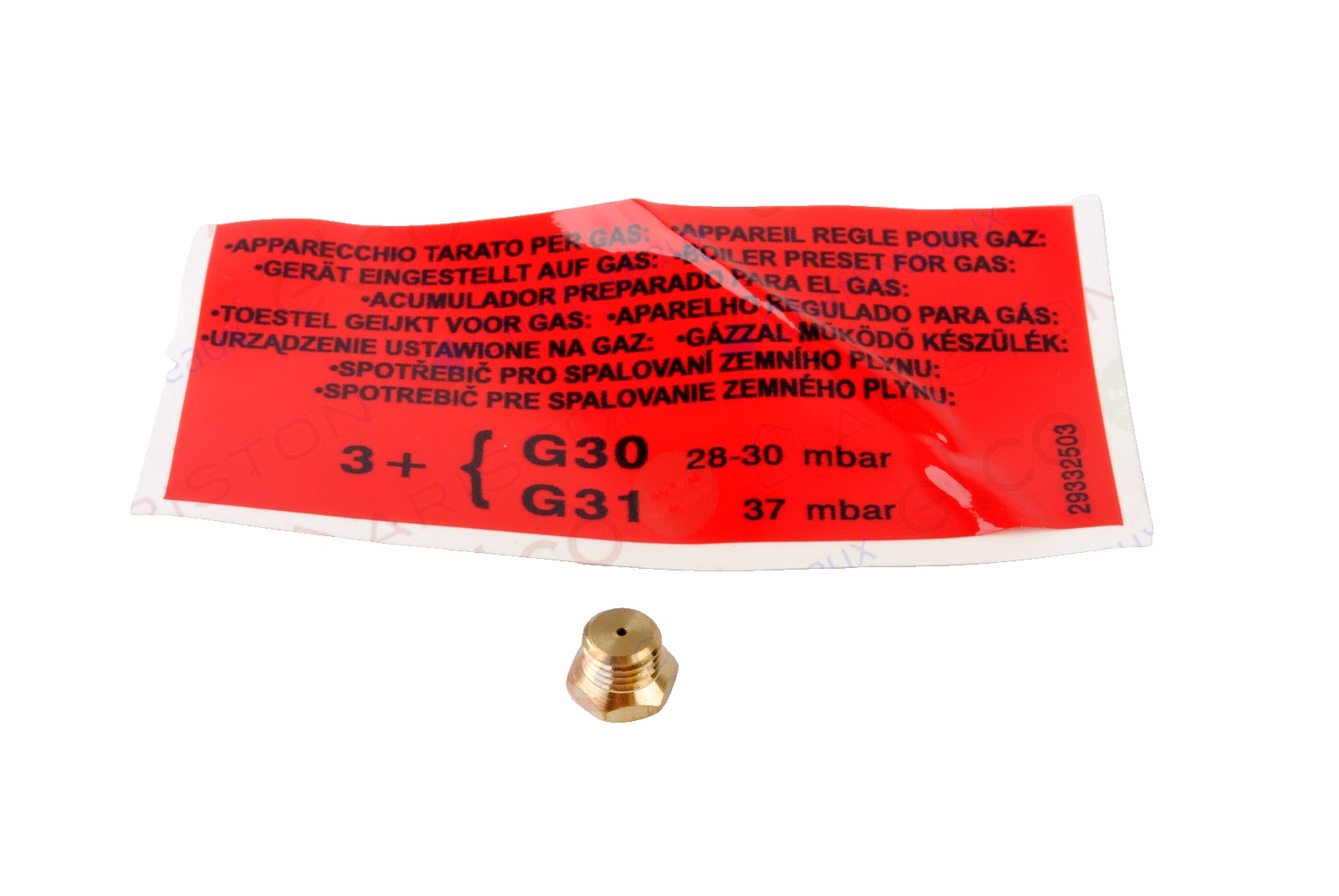 Duza Arzător Principal pentru boiler pe gaz Ariston S/SGA 50V (CE) cod piesa 290759