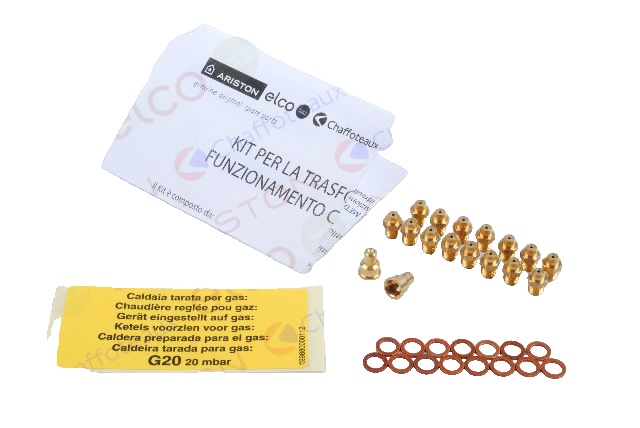 Set Complet Duza Arzător (gn) pentru boiler pe gaz si centrala termica de pardoseala Ariston cod piesa 569281