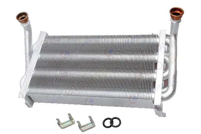 Schimbător de Căldură pentru boiler pe gaz si centrala termica de pardoseala Ariston ALUDRA DELTA 28 FF N, CALYDRA COMFORT 28 FF N cod piesa 61011136