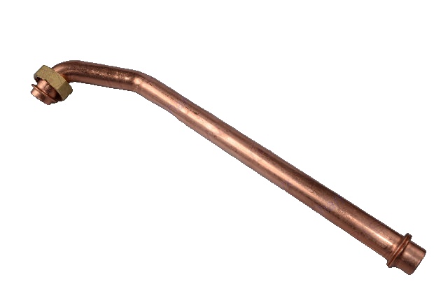 Conductă-schimbător la Robinet Trei Căi pentru centrala termica Ariston ALUDRA DELTA 24 CF N, CALYDRA COMFORT 24 CF N cod piesa 61014221