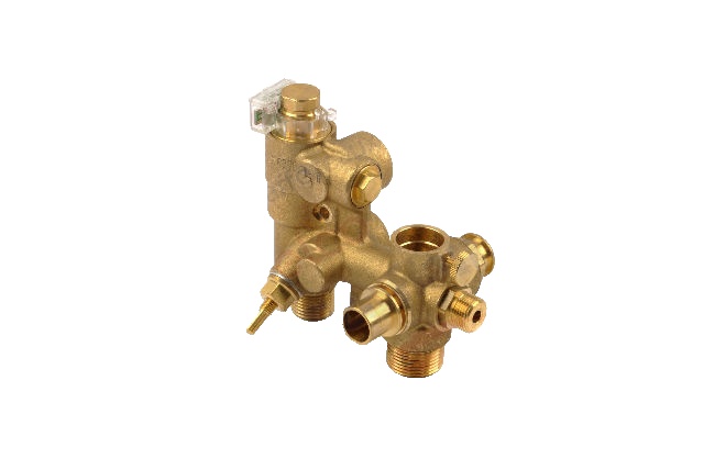 Grup Retur pentru boiler pe gaz si centrala termica de pardoseala Ariston MICROGENUS PLUS 28 MFFI cod piesa 65100775