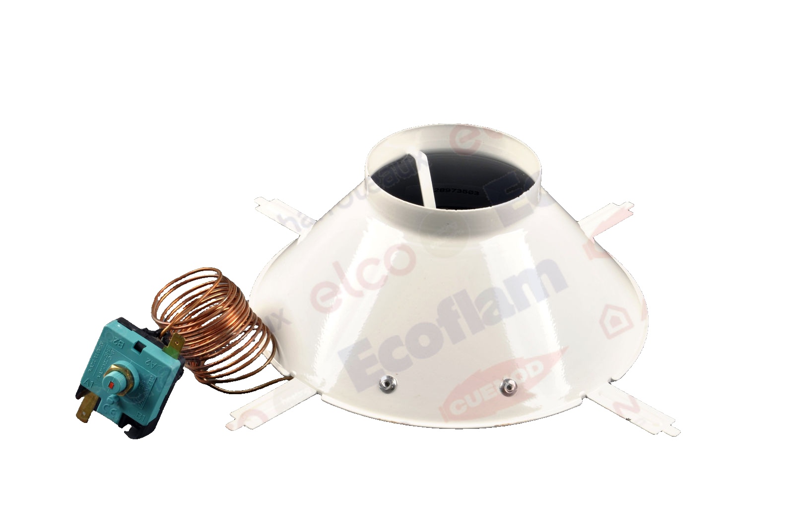 Nişă Evacuare (complet) pentru boiler pe gaz Ariston 150P CA ARISTON/SGA 150 M99 cod piesa 65101030