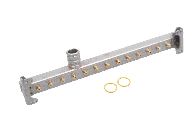 Colector Gaz 13 Inj. D:1.25 pentru centrala termica de pardoseala Ariston ALIXIA 24 FF N EE, CLAS 24 CF NG cod piesa 65104302