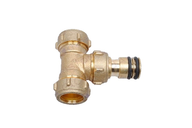 Racord T pentru aer conditionat si boiler indirect Ariston CONNECTION T SET (SOLATRON,X, KAIROS XP 2.5 H cod piesa 65110726