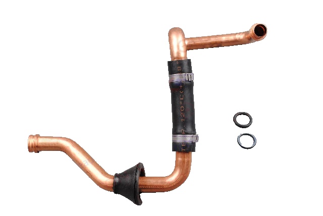 Conductă (ieşire - Schimbător) pentru centrala termica de pardoseala Ariston GENUS PREMIUM EVO FS 18, GENUS PREMIUM EVO SOLAR FS 1 cod piesa 65113058