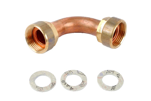 Conductă (intrare Serpentină) pentru centrala termica de pardoseala Ariston GENUS PREMIUM EVO SOLAR FS 1 cod piesa 65113205