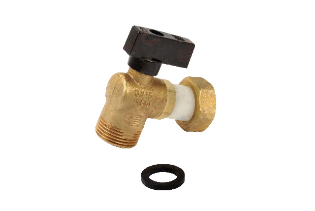 Apă Robinet Ball Supapă Lever M/f 3/4 pentru pompa de caldura Ariston NIMBUS FS 120150 S 2Z R32, NIMBUS FS M 1Z cod piesa 65121125