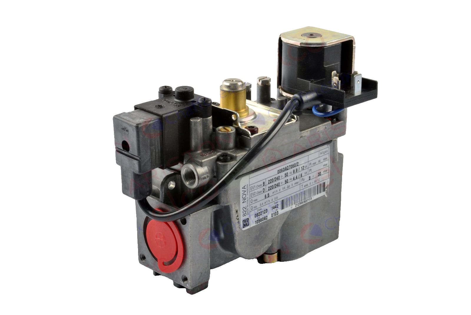 Robinet Electric Gaz pentru centrala termica de pardoseala Ariston UNOBLOC G 55 RI MET cod piesa 997638