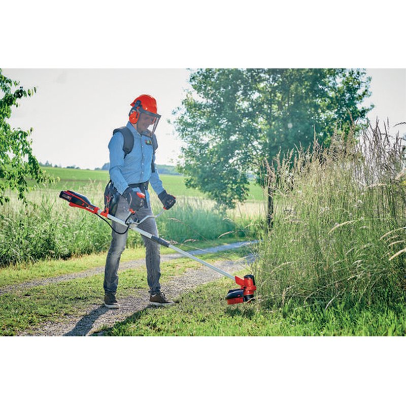 Trimmer electric Einhell AGILLO 18/200, cu acumulator, motor frontal, lama cu 3 dinti, 18 V - imagine 3
