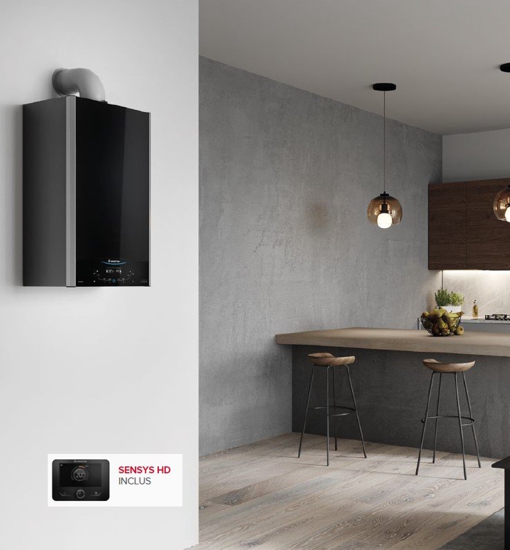 Centrala termica Ariston ALTEAS ONE + NET 24, 24 kW, control Wi-Fi, clasa A+ - imagine 2