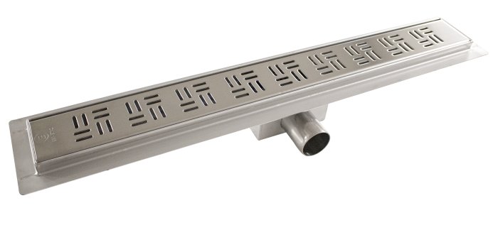 Rigola dus din inox, 600 mm x 70 mm, Ermetiq - imagine 2