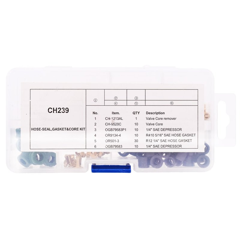 Set garnituri si ventile aer conditionat CH239, freon R22, R134a si R12 - imagine principală