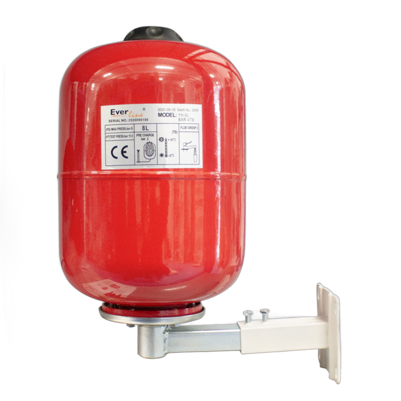 Suport vas expansiune racord 3/4, tija reglabila 23 cm, Everline - imagine 2