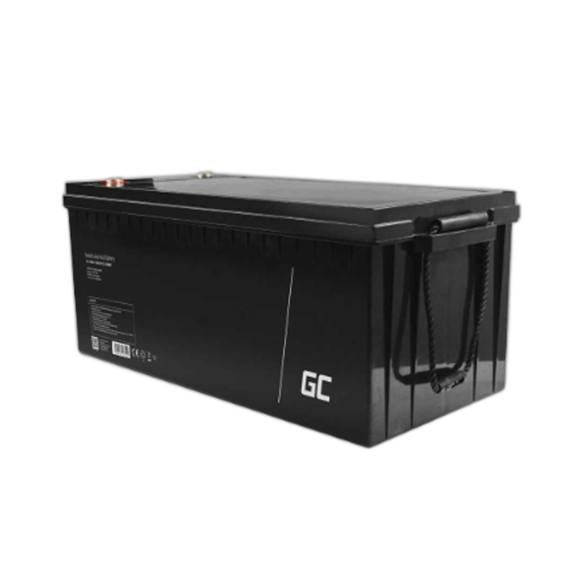 Acumulator plumb acid GreenCell 12V 200AH, terminal M8, AGM33 - imagine 2