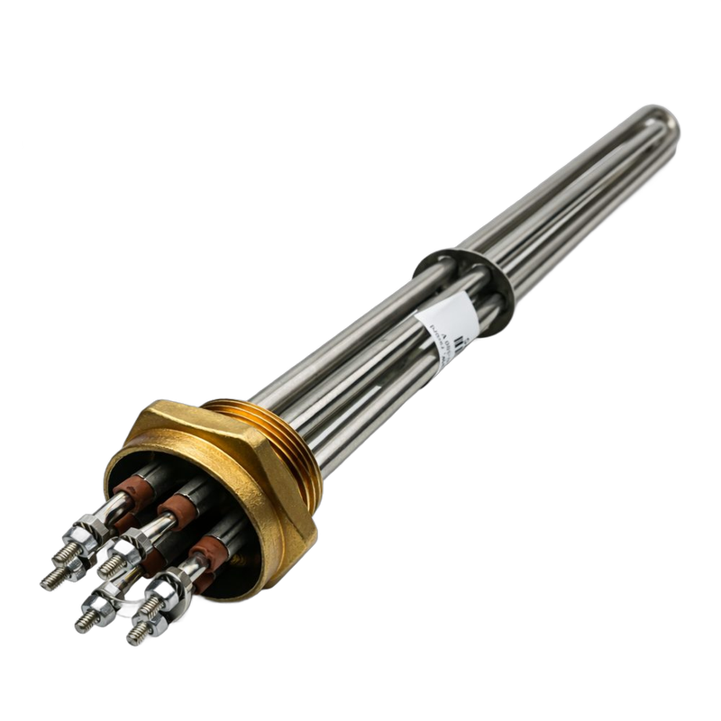 Rezistenta electrica PSC - P 6 kW,  racord 1 ½", lungime 415 mm. 220-380 V