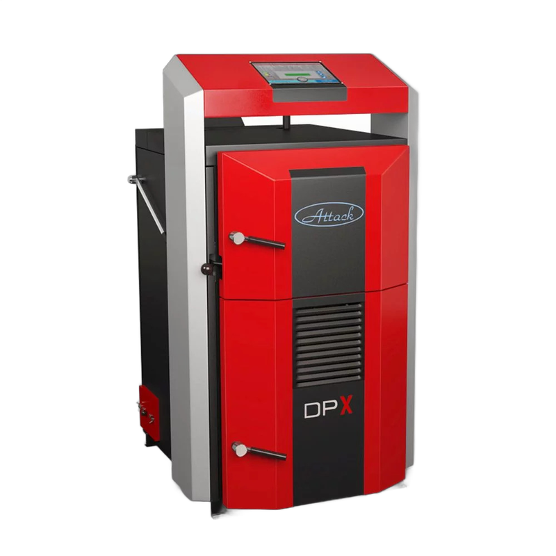 Cazan pe combustibil solid, cu gazeificare, ATTACK DPX STANDARD 25 kW - imagine 2