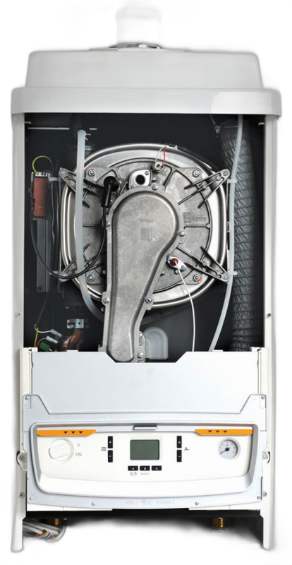 Centrala termica in condensare Immergas Victrix Pro 55 2 ERP 55 kW fara ACM, schimbator inox - imagine 3