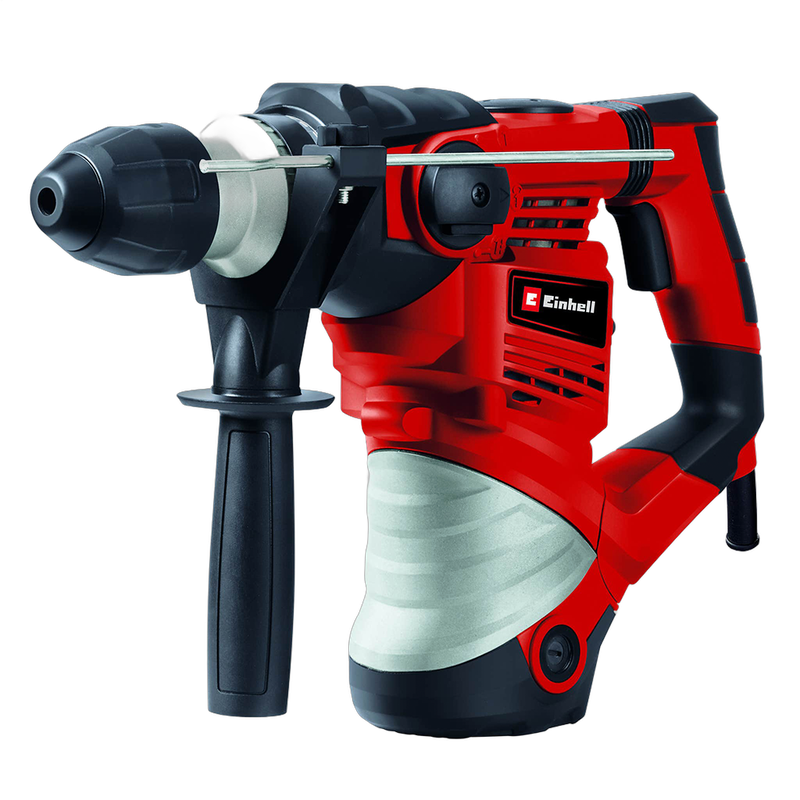 Ciocan rotopercutor SDS Plus, 1600 W, Einhell, TH-RH, 4 functii, cutie transport, gaurire max. in beton 32 mm - imagine principală