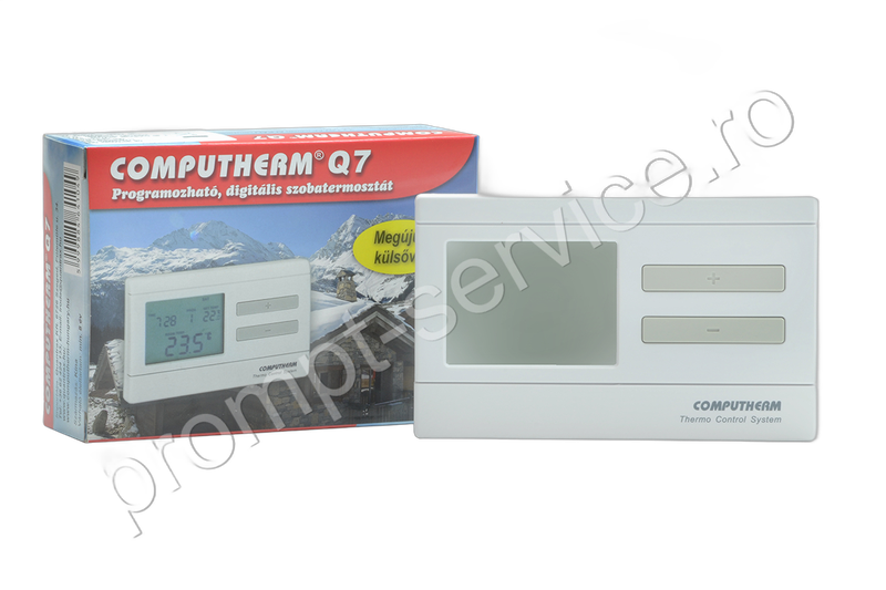 Termostat centrala termica Computherm Q7 cu fir programabil - imagine principală